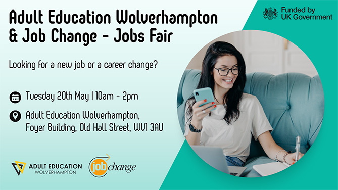 Adult Education Wolverhampton & Job Change – Jobs Fair