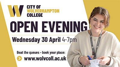 City of Wolverhampton College – Open Evening