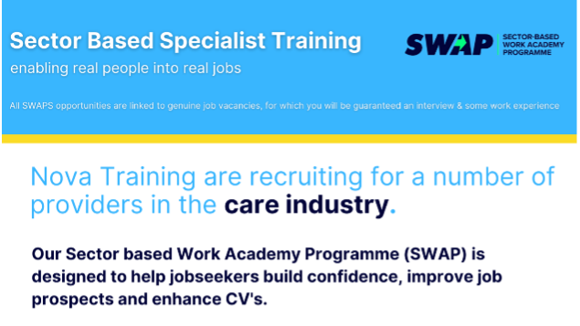 Sector Based Work Academy – Care Industry