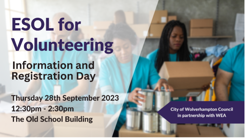 ESOL for Volunteering